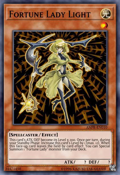 Fortune Lady Light was originally one of the only cards in the deck to actually synergise with Future Visions.
